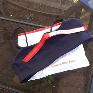 Left on Friday bathing suit top sprint new